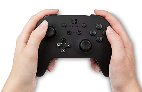 PowerA Enhanced Wireless Controller for Nintendo Switch / Switch 2 / Switch Lite / OLED Model - Black - Gamepad, game controller, Officially Licensed
