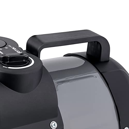 NewAir NGH160GA00, 120V Electric Portable Garage Heater, Heats Up to 160 Square Feet, Garge, Black and Gray