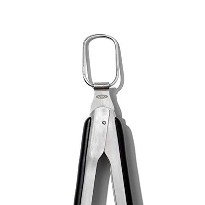 OXO Good Grips Grilling Tools, Tongs and Turner Set, Black