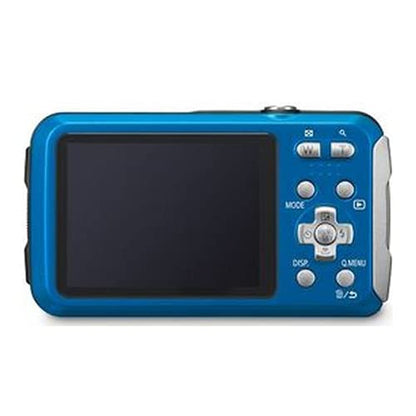 Panasonic LUMIX Waterproof Digital Camera Underwater Camcorder with Optical Image Stabilizer, Time Lapse, Torch Light and 220MB Built-In Memory – DMC-TS30A (Blue)