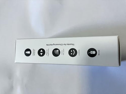 Presentation Clicker Remote, Type C&USB Wireless Presenter, PowerPoint Clicker, Slide Advancer Control for Mac︱ Windows︱ Laptop, Support PPT︱Keynote︱Google Slides