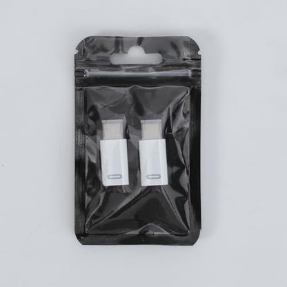 MoKo Lightning Female to USB C Male Adapter for iPhone 17 Air 16 15 Pro Max Plus, Galaxy, iPad - Not for Earphone/USB Stick/iPencil, 2 Pack USB-C to Lightning Adapter ONLY for Charging/Data Transfer