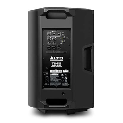ALTO TS415 2500W 15" Powered PA Speaker with 3 Channel Mixer, Bluetooth Streaming, Wireless Loudspeaker Linking, DSP and ALTO App