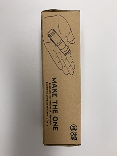 Maketheone IR Torch 3 Watt 850NM Infrared Light Night Vision Flashlight Torch - Infrared Light is Invisible to Human Eyes - to be Used with Night Vision Device (NOT Include Battery)