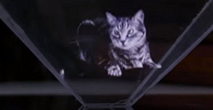 Pack of 2! Individually Packaged, 2x Spectre Hologram Smartphone Hologram Projector, Suitable for any Smartphone, Compatible Holographic Prism