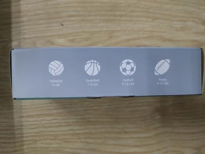 Pumteck Electric Ball Pump, Smart Air Pump Portable Fast Ball Inflation with Precise Pressure Gauge and Digital LCD Display for Football Basketball Volleyball Football (2 Pin and 1 Spout)