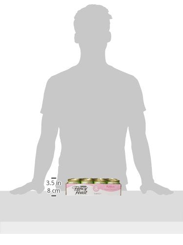 Purina Fancy Feast Kitten Tender Turkey Feast Wet Kitten Food Pate - (Pack of 24) 3 oz. Cans