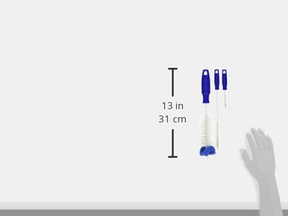 PetSafe Drinkwell Pet Fountain Cleaning Kit, 3 Brushes, Works with All PetSafe Cat and Dog Water Dispensers, Convenient and Easy to Use, Durable, Rust-Resistant Material