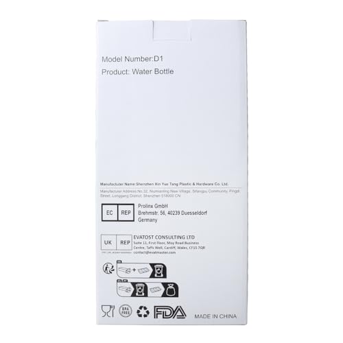 JIMACRO Water Bottle, BOTTLED JOY 1 Litre Water Bottle with Straw and Handle BPA-Free, 32 Oz Daily Water Intake Bottle with Time Markings Tracker to Remind the Drinking Time, Ideal for Hydration