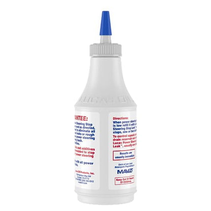Lucas Oil 10008 Power Steering Stop Leak - 12 Ounce