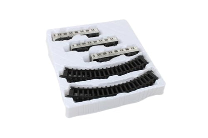 New York MTA New York City 3 Pc. Battery Operated Train Set with Track ,39" X 25",Silver