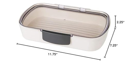 ProKeeper Deli Food Storage Container with Air-Tight Silicone Seal and Dry Erase Compatible Lid