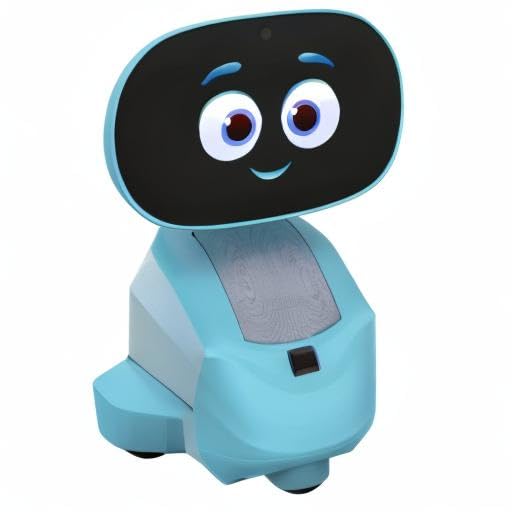 Miko 3: AI-Powered Smart Robot for Kids | STEAM Learning & Educational | Interactive Robot with Learning apps & Unlimited Games | Birthday Gift for Girls & Boys Aged 5-12| Blue.