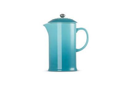 Le Creuset Stoneware French Press, 34 oz., Caribbean