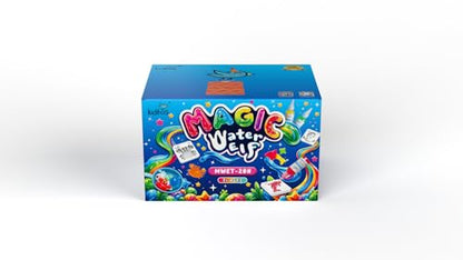 Kiditos Magic Water Elf Toy Kit, Aqua Fairy Water Gel Kit-20 Magic Gels&10 Molds–Make Your Own Water Pets & Squishy Toys–Fun Summer DIY Craft Kit, Birthday Gifts & Party Favors for Kids Ages 3+