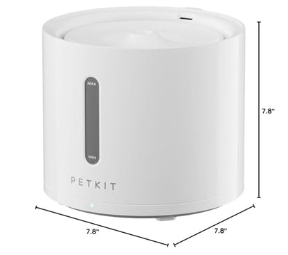 PETKIT EVERSWEET Solo 2 Cat Water Fountain with Wireless Pump, Ultra Quiet 70oz/2L Pet Water Fountain for Cats and Dogs Inside, 3 Working Modes, Visualization Window, App Control