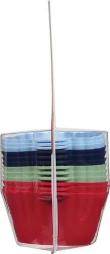 OXO Good Grips Silicone Baking Cups, Pack of 12, Reusable, BPA-Free, Dishwasher Safe, Non-Stick, Food Grade, Cupcake Cups, Muffin Cups, Cupcake Liners, Muffin Liners