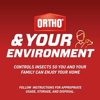 Ortho Home Defense Insect Killer for Indoor and Perimeter Concentrate, Kills Ants, Cockroaches and Spiders, 32 oz.