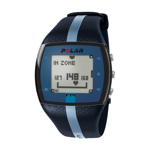 POLAR FT4 Heart Rate Monitor, Unisex (Blue/Blue)