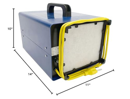 OdorStop OS2500UV Professional Grade Ozone Generator Ionizer for Areas of 2500 Square Feet+, For Deodorizing and Purifying Medium Size Areas Such as Hotel Rooms, Offices, and Basements