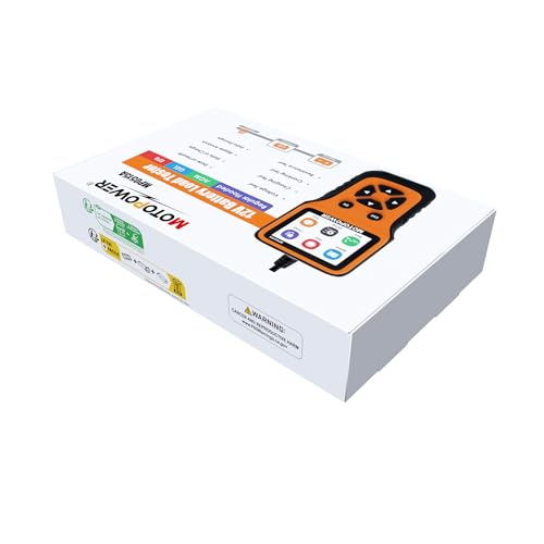 MOTOPOWER MP0515A 12V Car Battery Tester Automotive 100-2000 CCA Battery Load Tester Auto Cranking and Charging System Tester