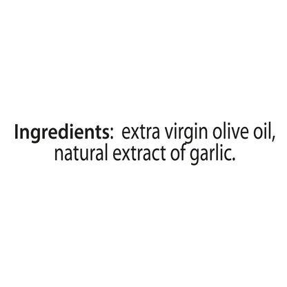 Mantova Garlic Extra Virgin Olive Oil (EVOO) - Cold-Pressed, Premium Quality, Imported from Italy - Perfect for Topping Salads, Vegetables, Pasta Salad, Dipping Italian Bread, or Pan-Frying (Pack of 1)