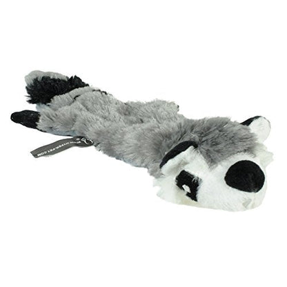 Hyper Pet Critter Skinz Raccoon Stuffless Dog Toy, Medium