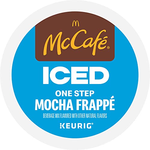McCafe ICED One Step Mocha Frappe, Keurig Single Serve K-Cup Pods, 20 Count
