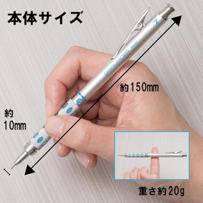 Pentel Graph Gear 1000 Mechanical Drafting Pencil 0.7mm Blue (PG1017)
