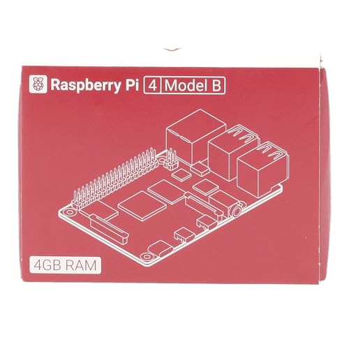 Raspberry Pi 4 Model B 2019 Quad Core 64 Bit WiFi Bluetooth (4GB)