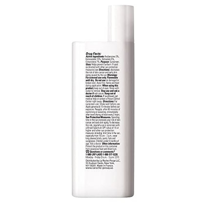 La Roche-Posay Anthelios Light Fluid Facial Sunscreen SPF 60, Lightweight Sunscreen For Face, Fluid Texture, Broad Spectrum SPF + Antioxidants, Oil Free & Oxybenzone Free, Travel Size 1.7 Fl. Oz.