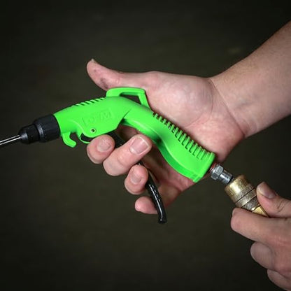 OEMTOOLS 24439 5-Pc Air Blower Gun, 1/4 Air Blow Gun Inlet, Includes Turbo Air Nozzle, Variable Air Gun Blower Trigger, Air Blow Gun Kit, 160 PSI Compressor Air Gun