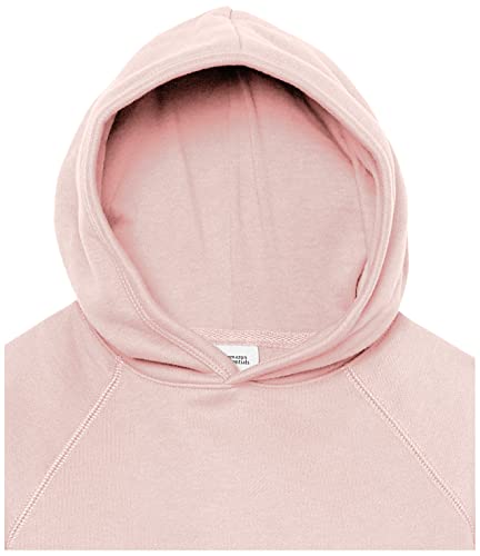 Amazon Essentials Toddler Girls' Pullover Hoodie Sweatshirt, Light Mauve, 4T