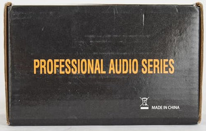 LiNKFOR 4 Channel Stereo Audio Mixer CX400 Metal Shell Support RCA Input and Output Mini Passive Stereo Mixer with Separate Volume Controls