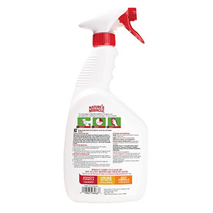 Nature’s Miracle Stain and Odor Remover Dog, 32 Ounces, Everyday Mess Enzymatic Odor Control Formula