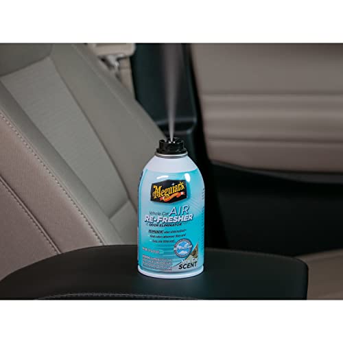 Meguiar's G16402 Whole Car Air Re-Fresher Odor Eliminator Mist, New Car Scent, 2 Fluid Ounces