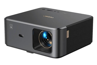 Projector 4K with Google TV, YABER K2s WiFi 6 Bluetooth Projector, Sound by JBL, Dolby Audio, Auto Focus & Keystone,Native 1080P 4K Supported Outdoor Movie Projector with Netflix 7000+ Apps