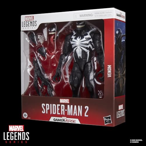 Marvel Legends Series Gamerverse Venom, Spider-Man 2 Video Game-Inspired Collectible10.5 Inch Scale Action Figure