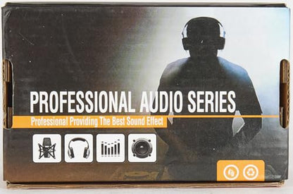 LiNKFOR 4 Channel Stereo Audio Mixer CX400 Metal Shell Support RCA Input and Output Mini Passive Stereo Mixer with Separate Volume Controls