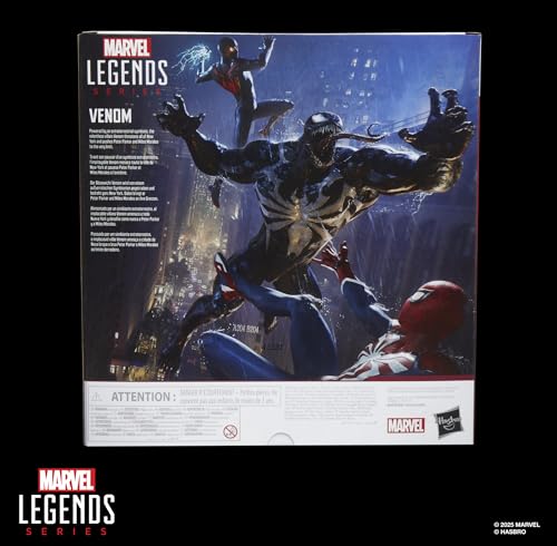 Marvel Legends Series Gamerverse Venom, Spider-Man 2 Video Game-Inspired Collectible10.5 Inch Scale Action Figure