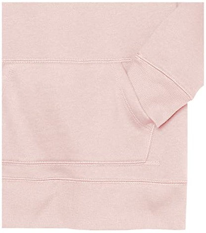 Amazon Essentials Toddler Girls' Pullover Hoodie Sweatshirt, Light Mauve, 4T