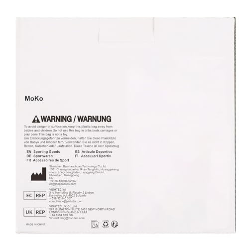 MoKo Secure Travel Money Belt, Undercover Hidden RFID Blocking Travel Wallet, Anti-Theft Passport Wallets for Men Women, Black