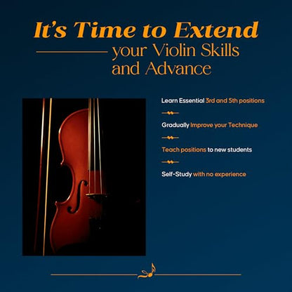 Introducing the Positions for Violin, Volume 1 | Violin Method Songbook for Third and Fifth Position | Beginner Violin Technique and Shifting Exercises Sheet Music | Essential String Study
