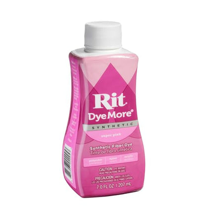 Rit DyeMore Liquid Dye, Super Pink 7-Ounce