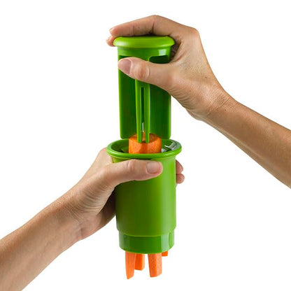 GoodCook Everyday Fruit & Veggie Divider - Quarters Smaller Fruits and Vegetables, Ideal for Meal-Prep and Sheet Pan Meals, Safe and Mess-Free Slicing