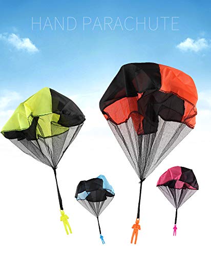 Parachute Toy for Kids, Outdoor Toys Flying Parachute Men, Inside & Outside Toys for or 3 4 5 6 7 8 9 10 11 12 Year Old, Thanksgiving Day for Boy Girl 4-8 Year Old, Unique Boys Party Favors