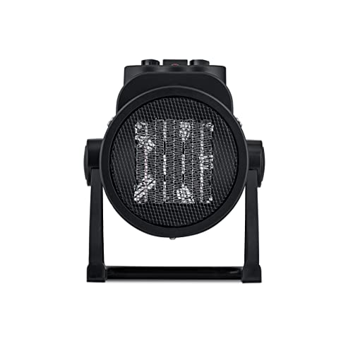 NewAir NGH160GA00, 120V Electric Portable Garage Heater, Heats Up to 160 Square Feet, Garge, Black and Gray