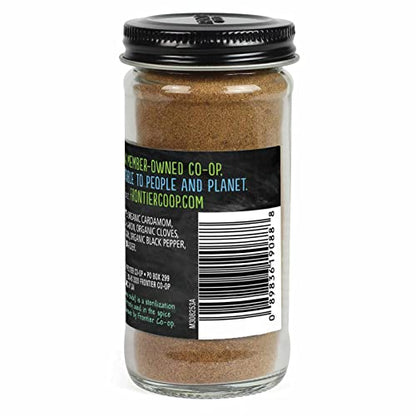 Frontier Co-op Organic Garam Masala, 2 Ounce Bottle, Northern Indian Spice Blend, Richly Spicy But Not Hot, Kosher, Non ETO