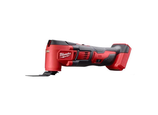 Milwaukee 2626-20 M18 18V Lithium Ion Cordless 18,000 OPM Orbiting Multi Tool with Woodcutting Blades and Sanding Pad with Sheets Included (Battery Not Included, Power Tool Only)