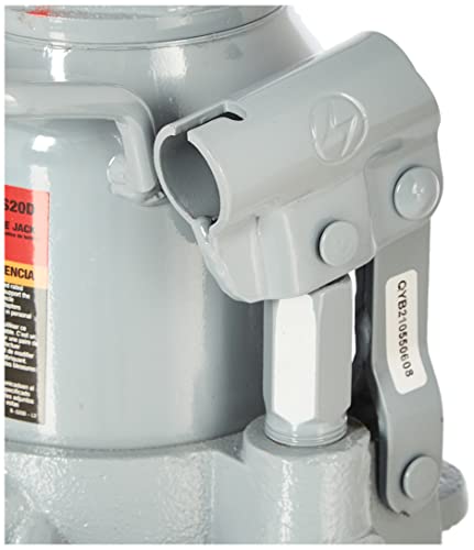 Pro-Lift B-S20D Grey Hydraulic Bottle Jack - 20 Ton Capacity